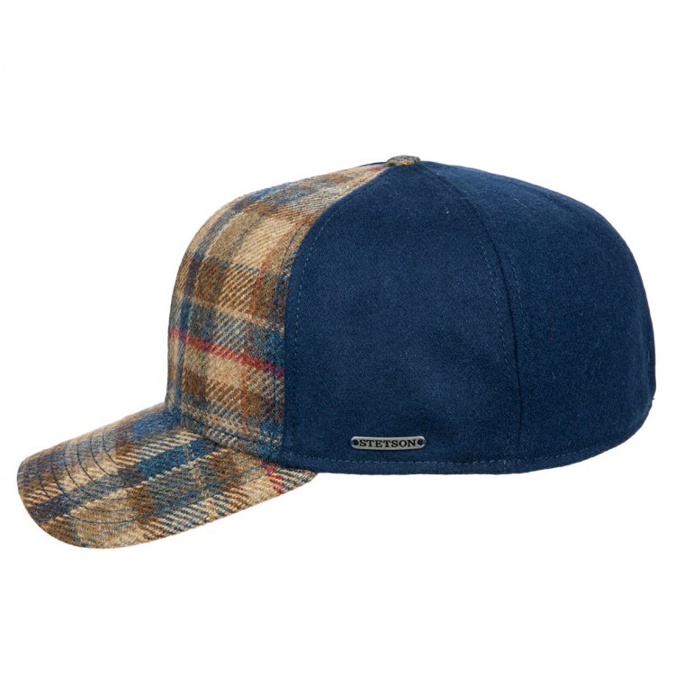 STETSON | Trucker Cap virgin wool check 