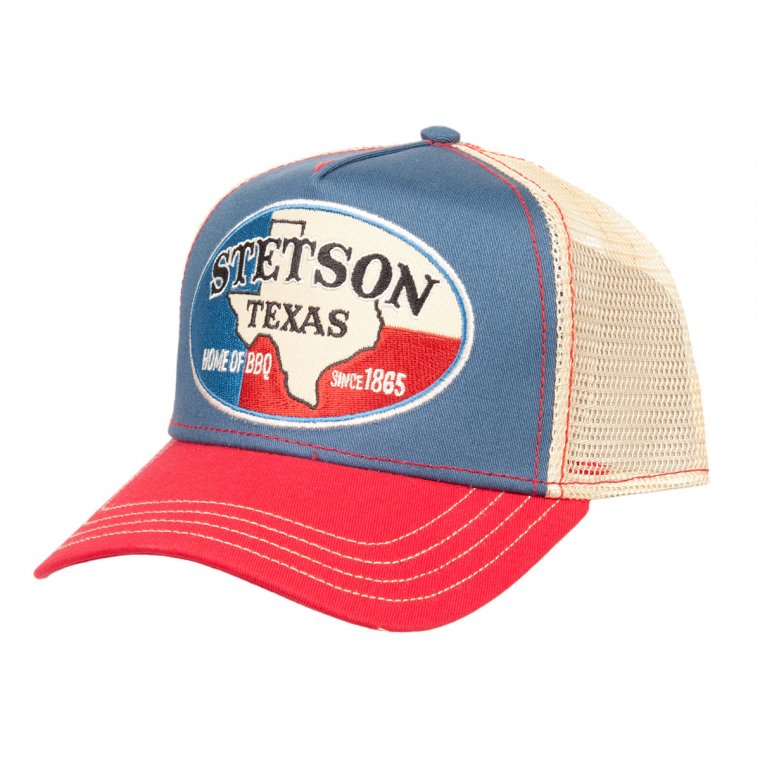 stetson trucker cap bbq
