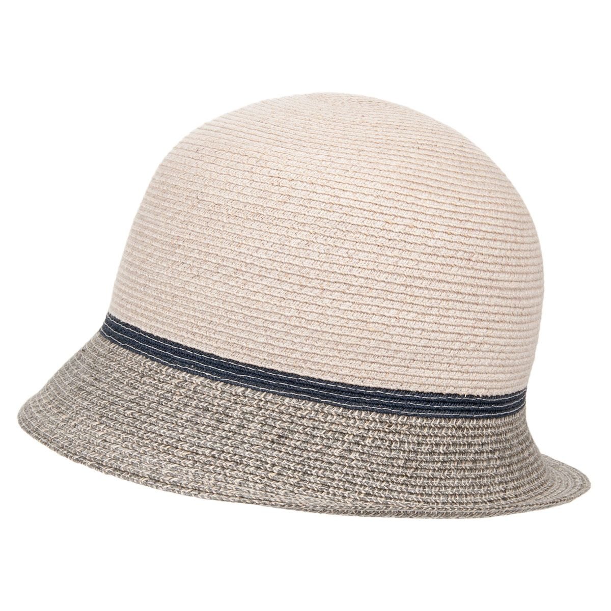 MAYSER ladies summer hat cloche linen hemp --> Online Hatshop