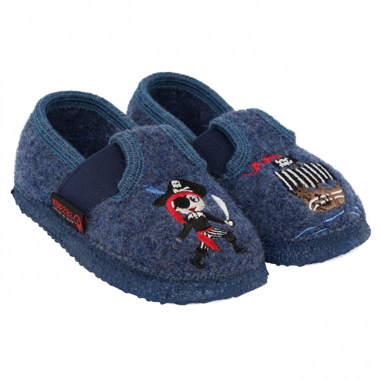 Giesswein Boys Abstatt Low-Top Slippers