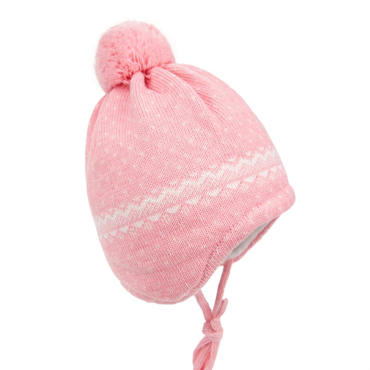 Maximo Cappello Invernale Con Paraorecchie E Lacci Per Bambine E Ragazze