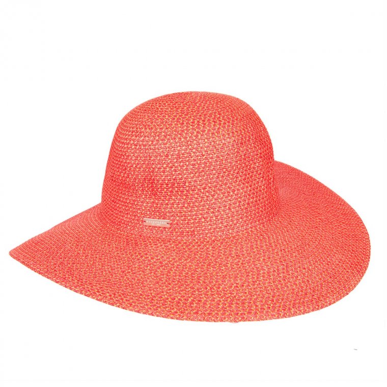 SEEBERGER | Flapper Cappello donna paglia a tesa larga --\u003e
