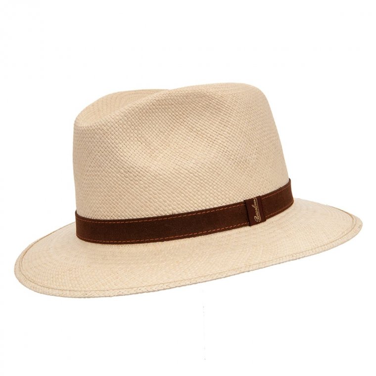 BORSALINO | Traveller Panama Quito cinta in pelle --\u003e