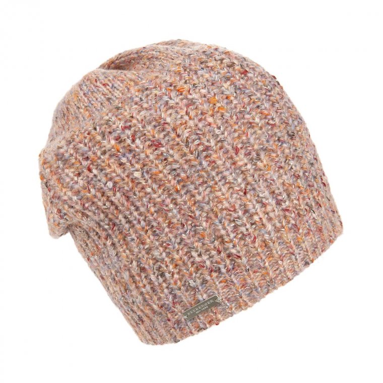 SEEBERGER | Wooly Beanie Cap with lurex 