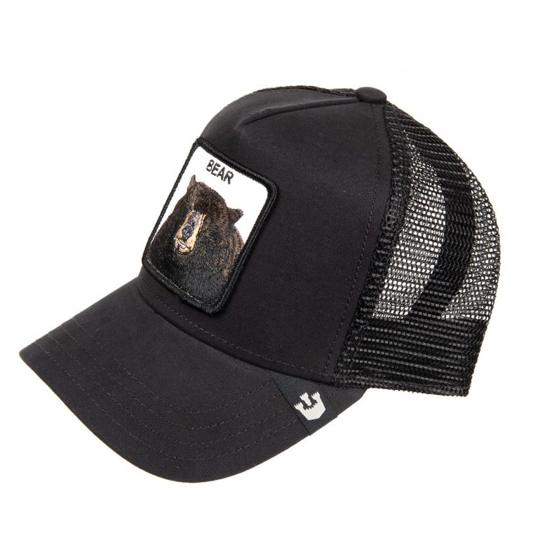 والدهاء من تعاون  GOORIN | Black Bear Trucker Cap --> Online Hatshop for hats, caps,  headbands, gloves and scarfs