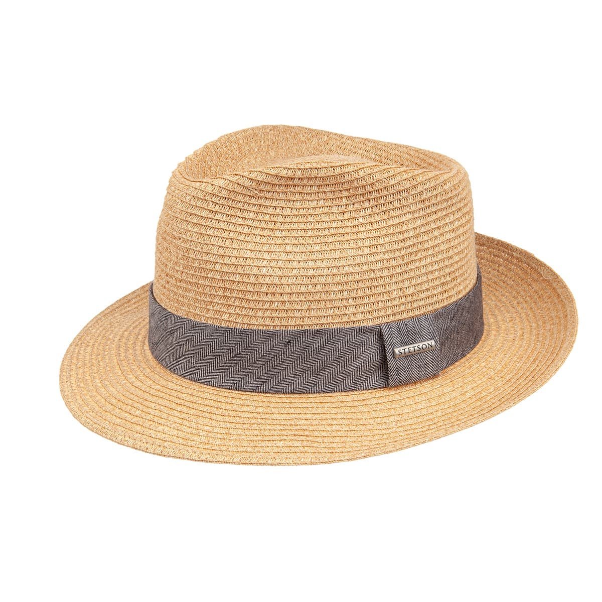 thumbnail image 2 of Stetson Rustic Straw Hat - Mexican Palm With Leather Hatband & Chin Strap 2 of 11