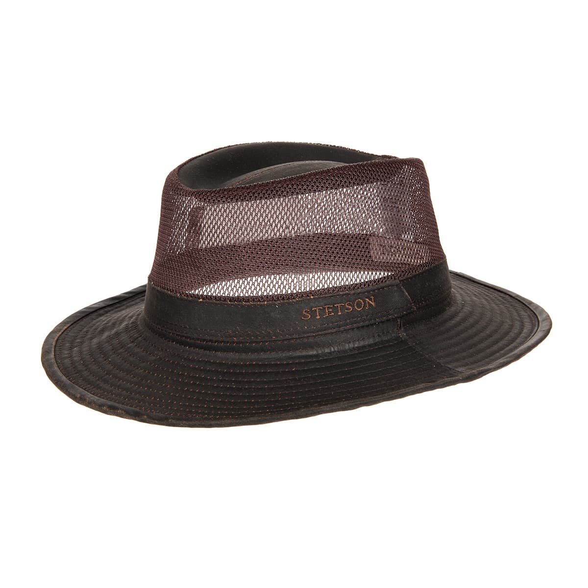 Stetson outdoor western hat with mesh insert