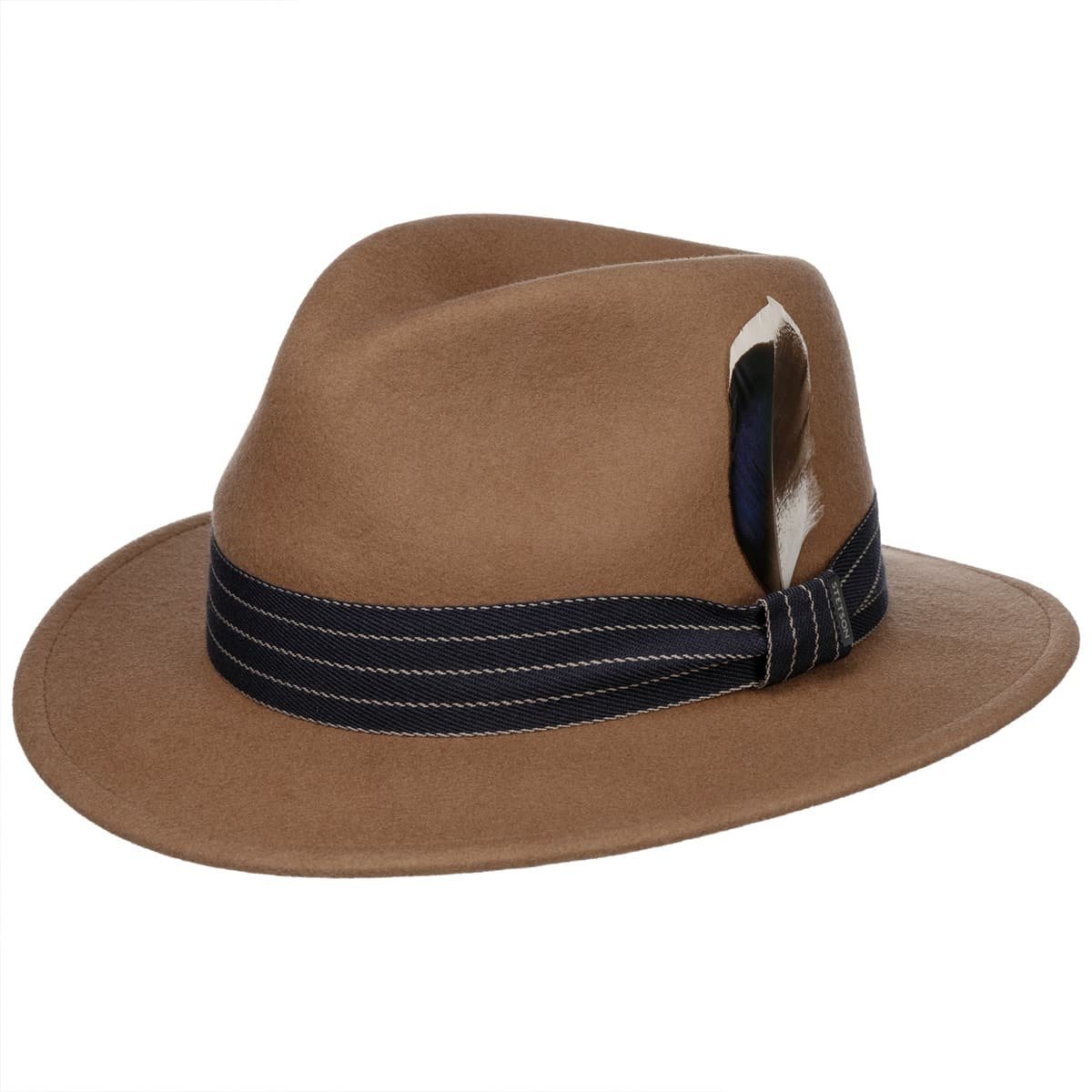 STETSON | Traveller Woolfelt Outdoor Herren Filzhut mit breiter Krempe ...