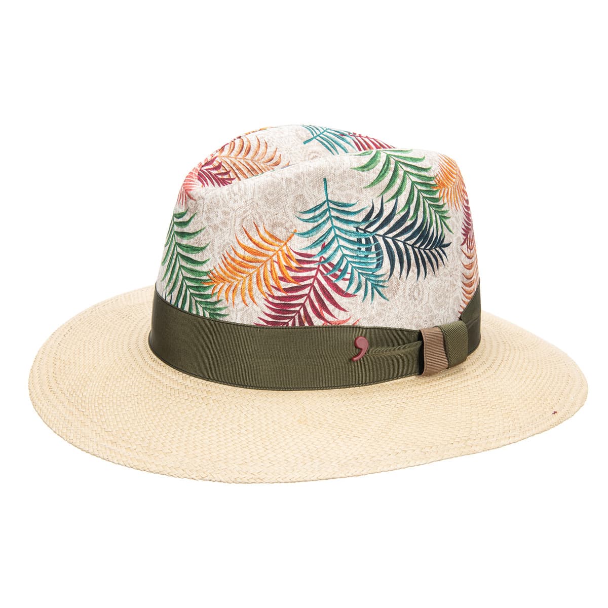 Stylish Panama hat made from straw linen