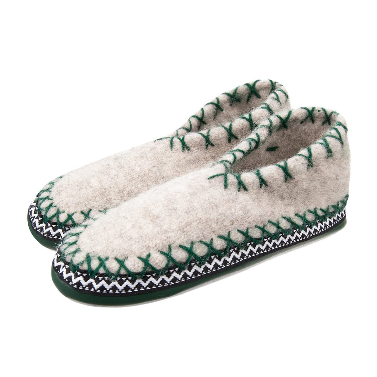 real wool slippers