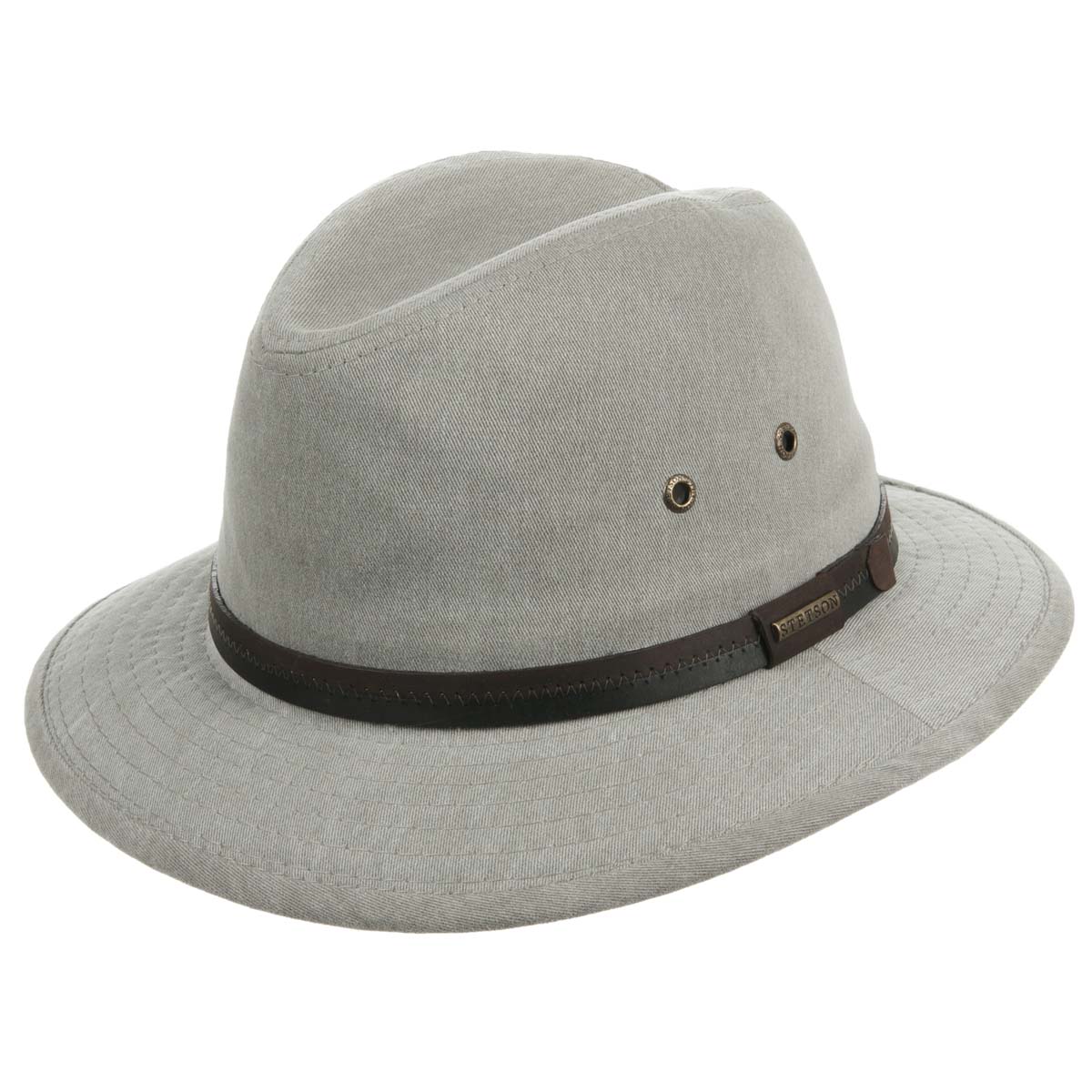 stetson small brim hat