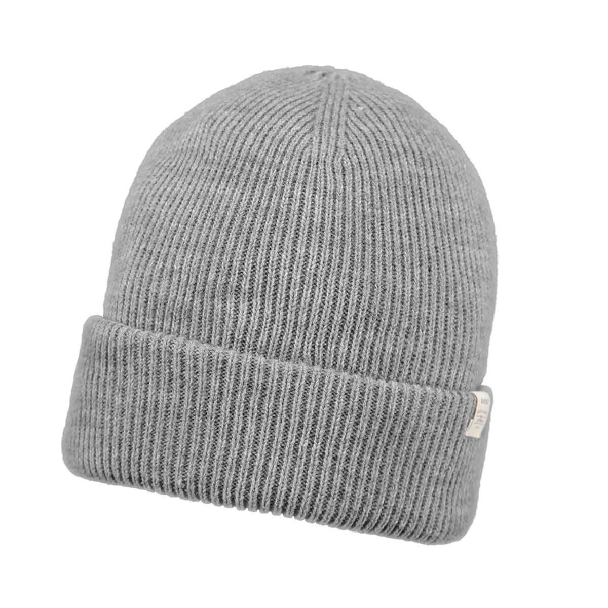 BARTS simple knitted hat with turn-up