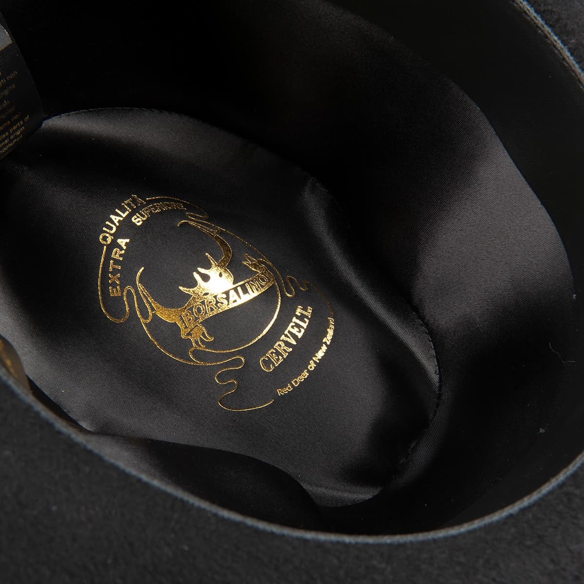 Bogart Fedora Cervelt Furfelt Hat black 