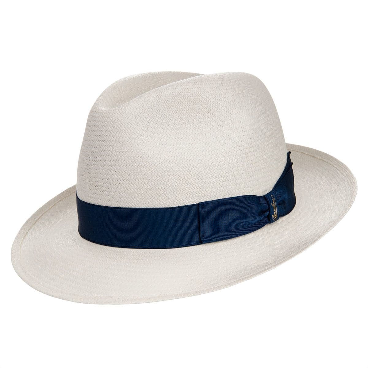 BORSALINO Bogart Fedora Panama strawhat in fine quality Online Hatshop for hats caps headbands gloves and scarf