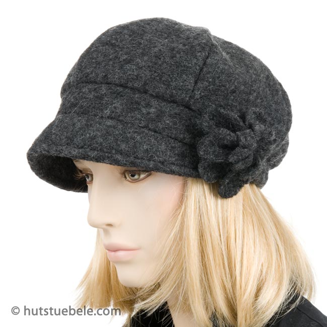 Ockyunoo Ballonmütze Damen - Verstellbare Newsboy Cap Für Alle Jahreszeiten