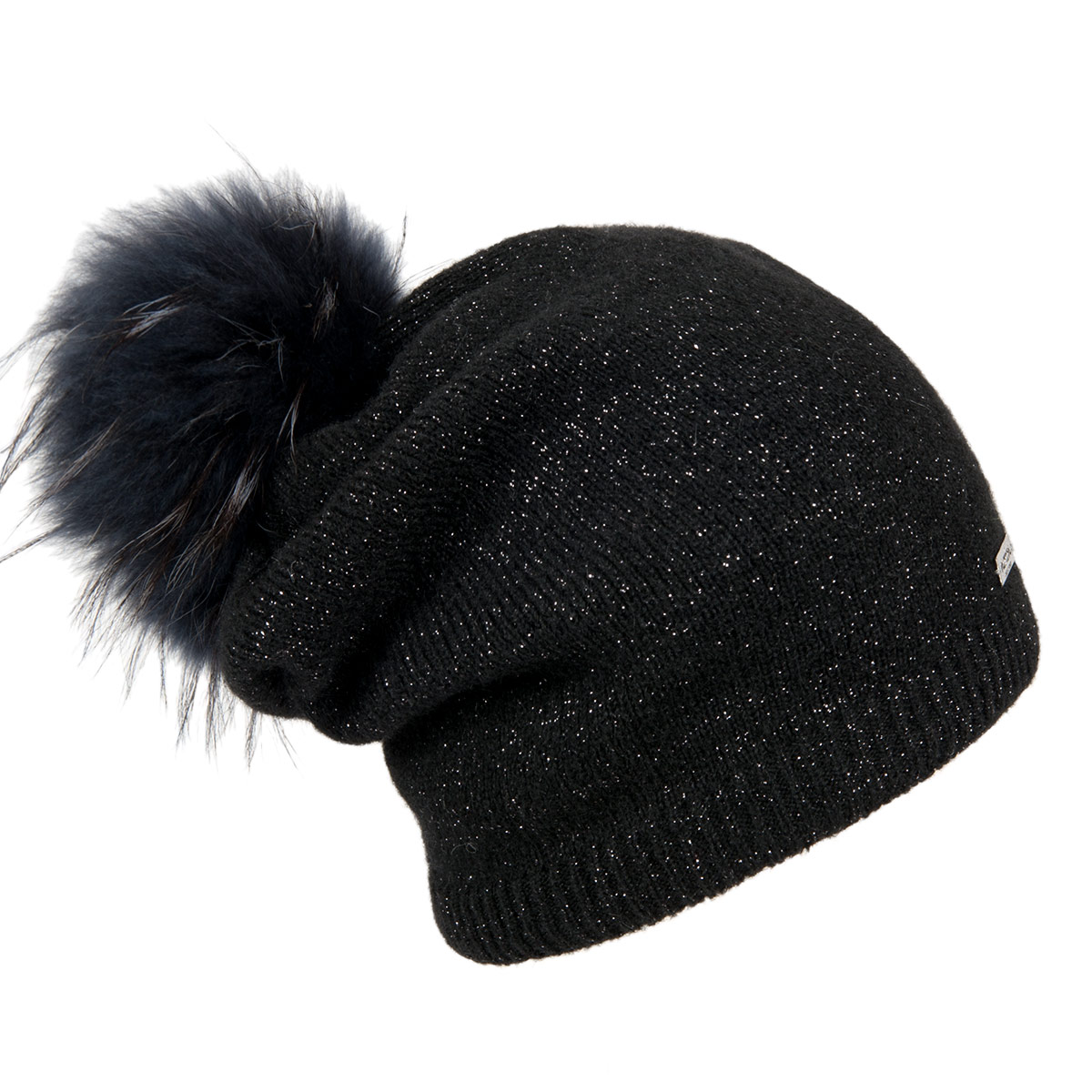 Beanie Mutze Mit Echtem Bommel Und Warmen Innenfutter Italienische Designermutze Von Norton