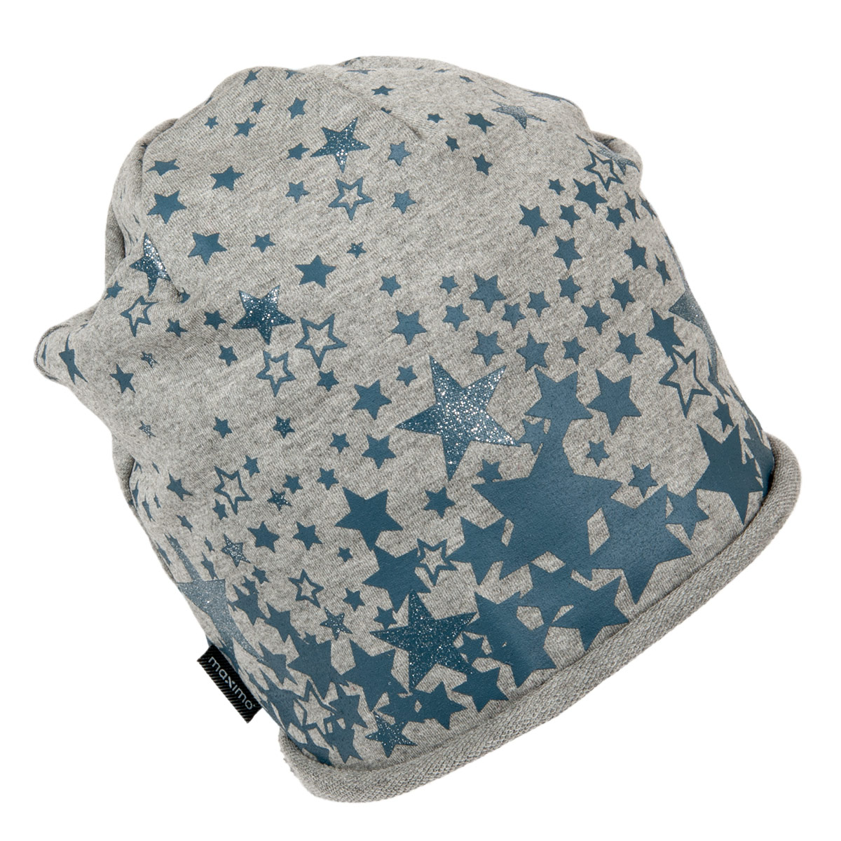 Maximo Mädchen Beanie Mütze Mit Stern - 100% Baumwolle