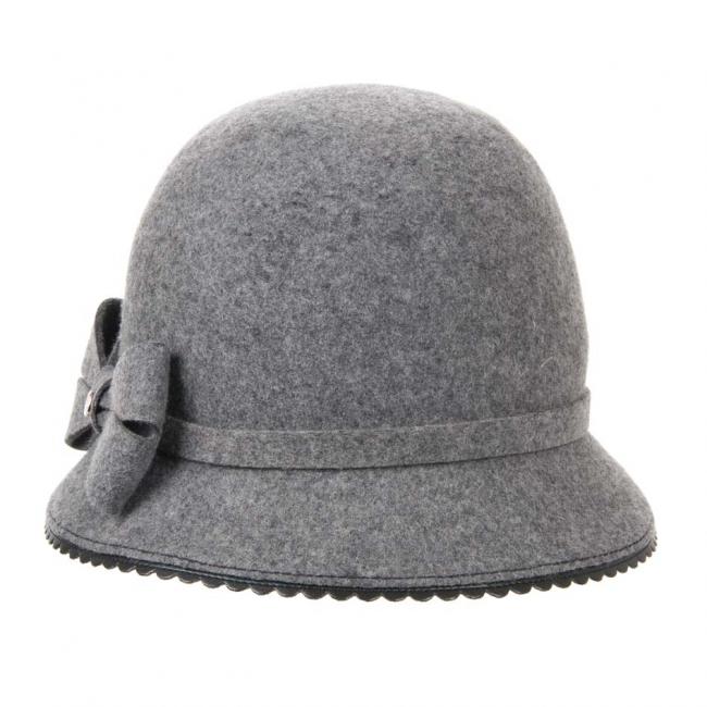 Cloche Damenhut mit schmaler Krempe Modell Asia --> Hutstuebele - Hüte