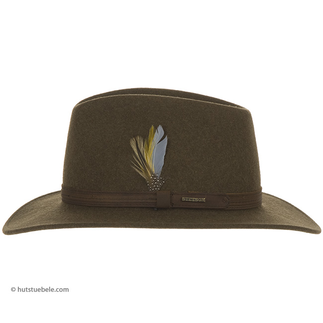western hat with ear flaps