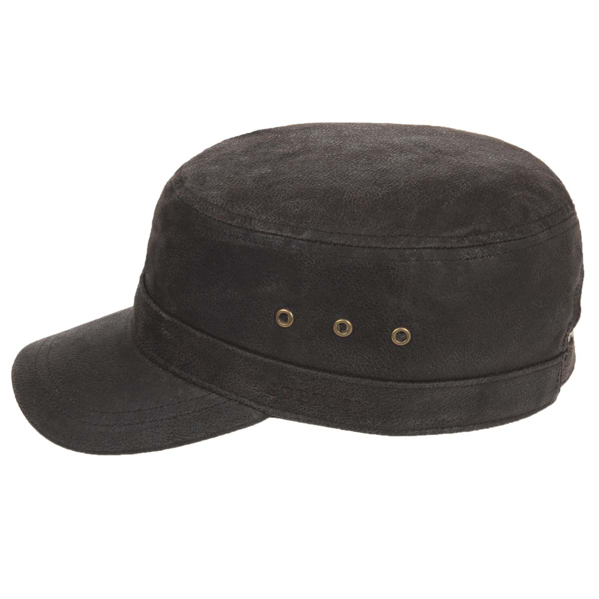 stetson cap leder