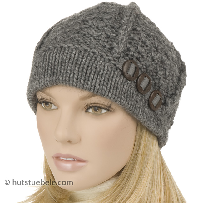 Gatuida 2 Stück Mini-Strickmützen Für Puppen - Flauschige Bärenmützen Aus Wollgarn