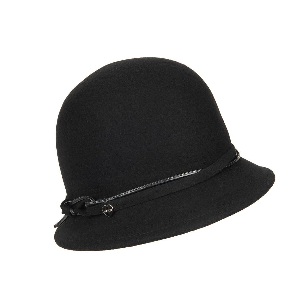 FASHION Cloche ladies hat with hat band > Online for hats