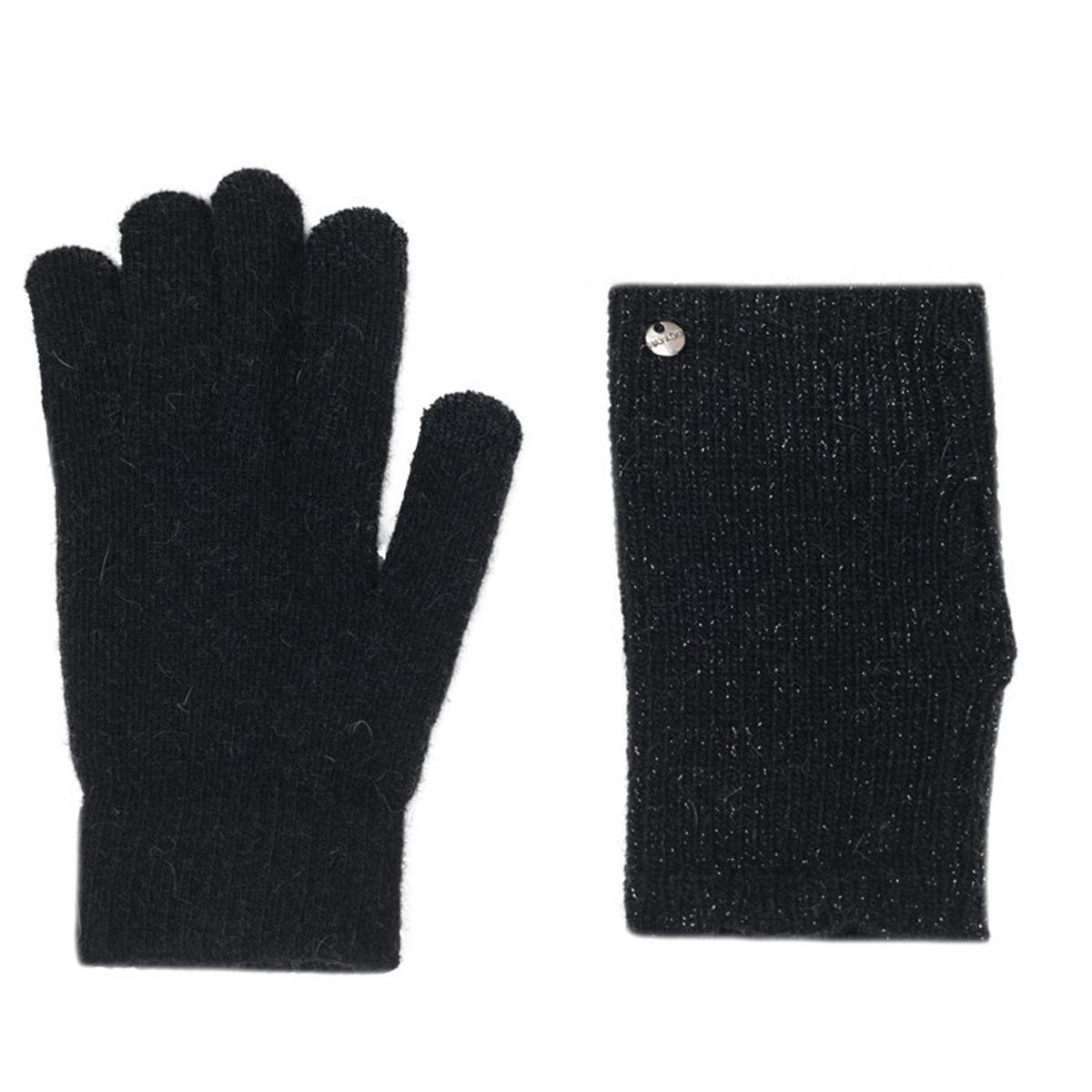 Gestricktes Damen Set mit Lurex-Glanz