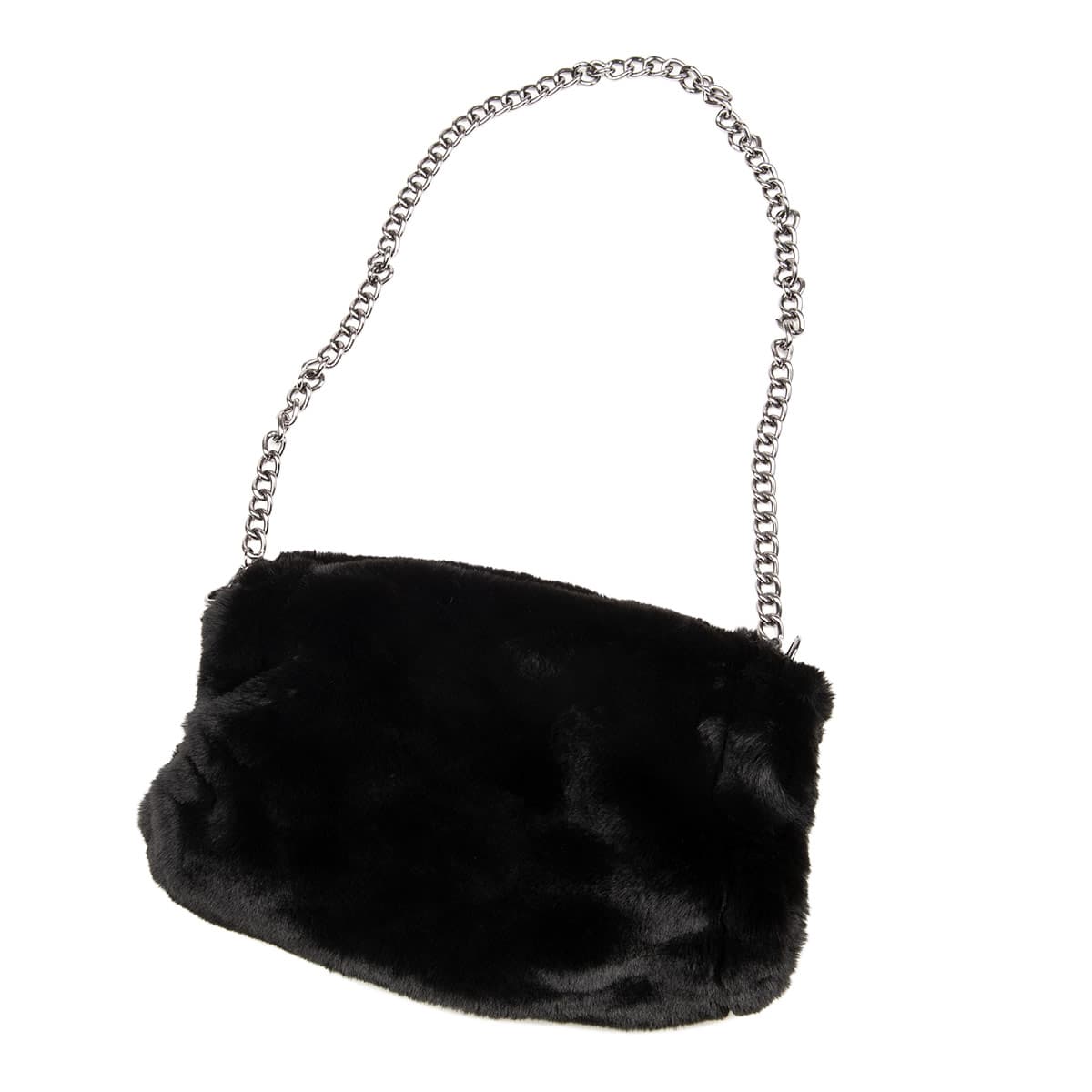 FASHION Ladies Bag Manicotto ecopelliccia con tracolla 34x20x10 Online Hatshop for hats caps headbands gloves a