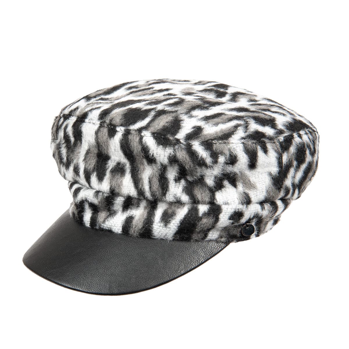 FASHION Ladies Cap New Boy tessuto maculato Online Hatshop for hats caps headbands gloves and scarfs