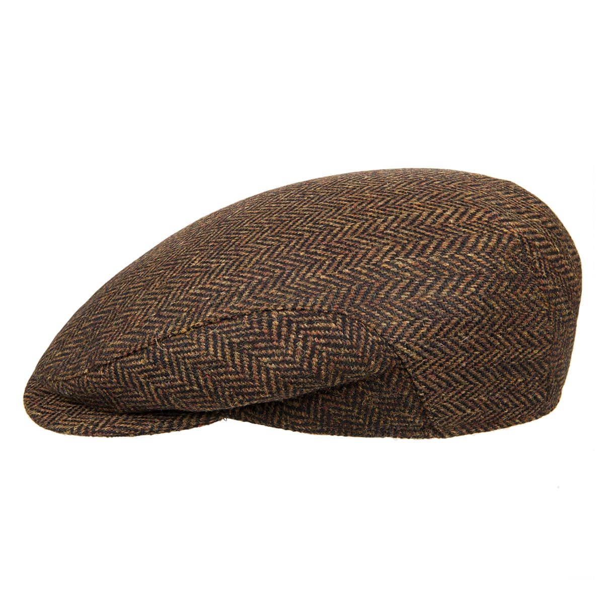 FASHION | Flatcap Herringbone Made Italy --> Online for hats, caps, headbands, gloves and scarfs