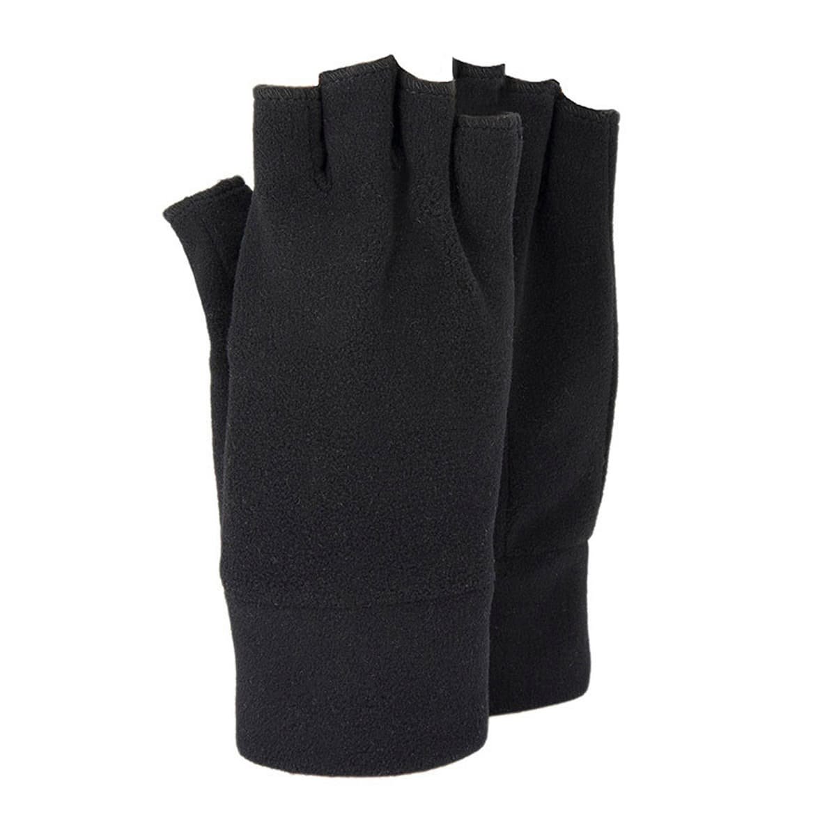 FASHION Microfleece half finger gloves Men > Online for