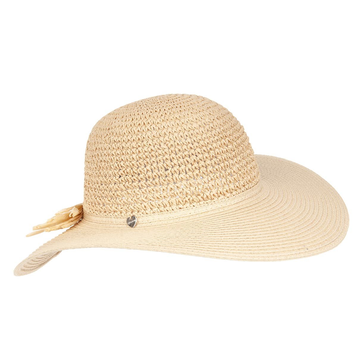 FASHION | Paper hat women Pamela solid 