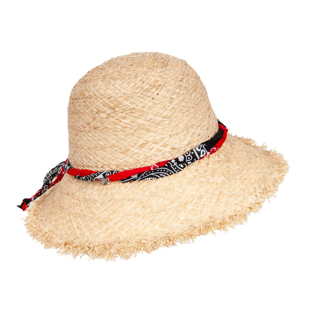 Elegant women's straw hat Cloche | FASHION