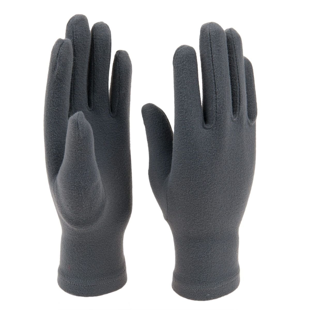 Damen Handschuhe mit Fleecefutter Fingerhandschuhe Unifarbe Einheitsgröße