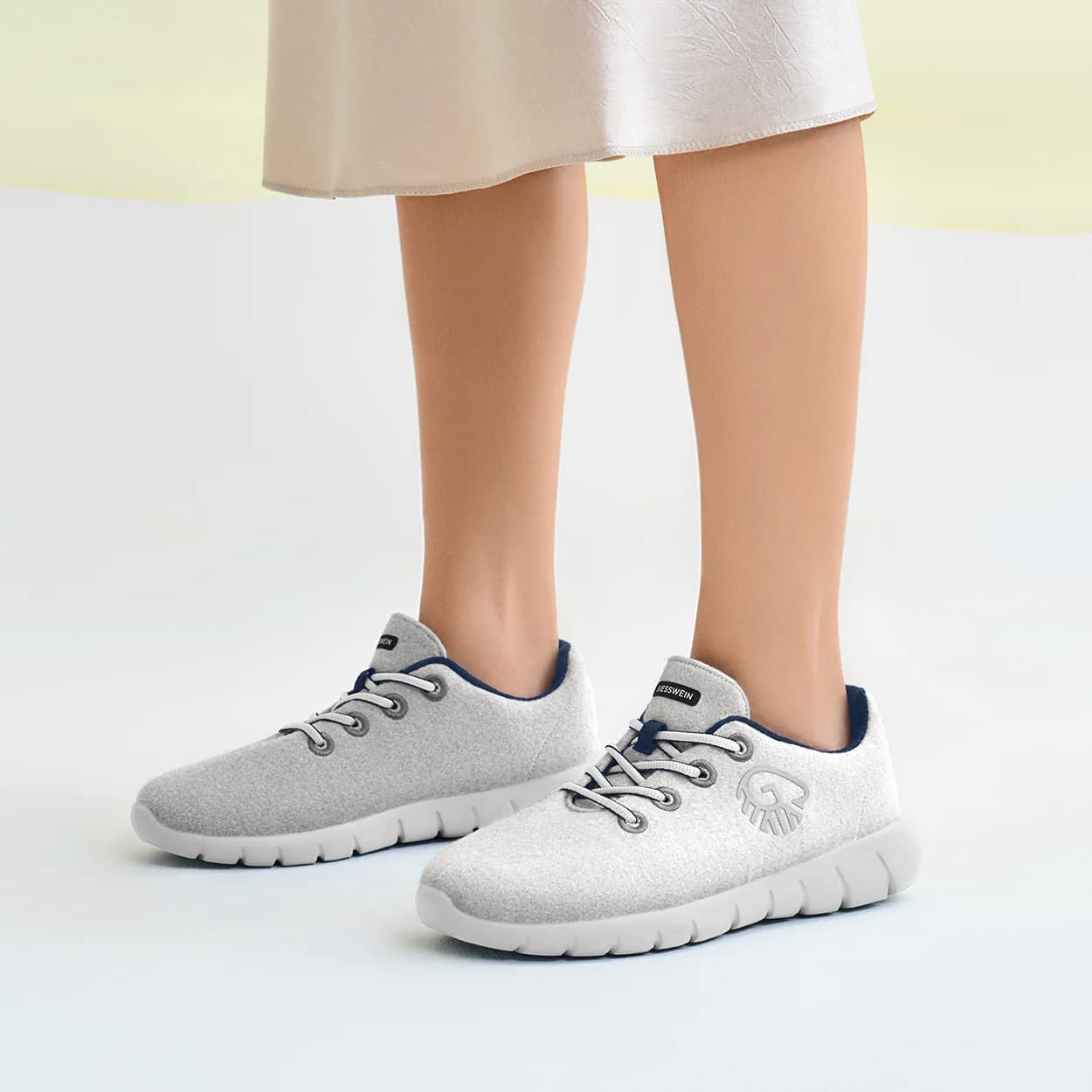 Giesswein Merino Runners On Schuhe Breiter Fuss Wool Cross X