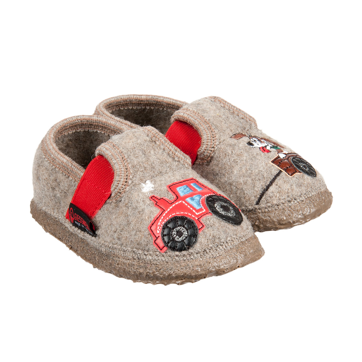 boys tractor slippers