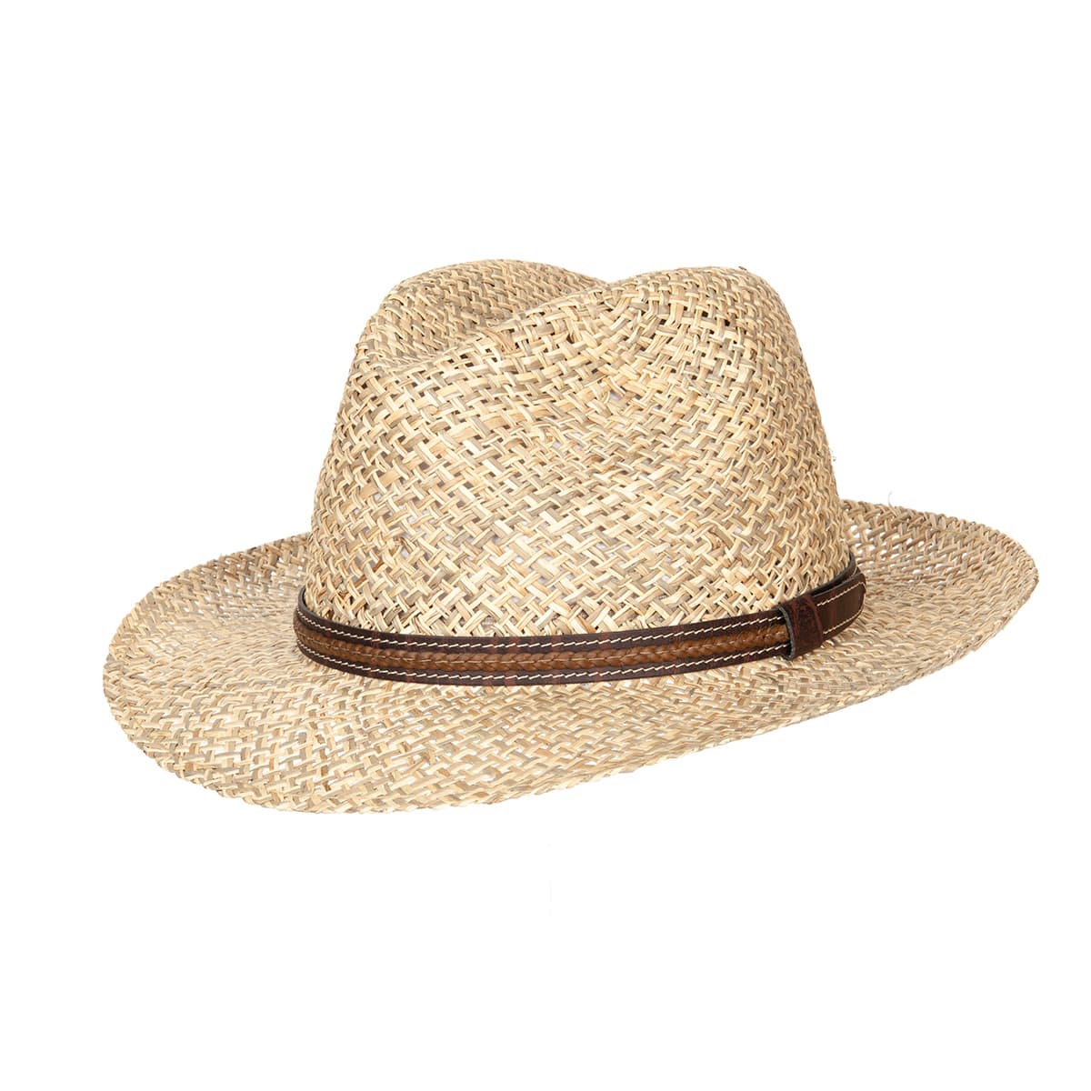 HUTTER Fedora strawhat with wide brim