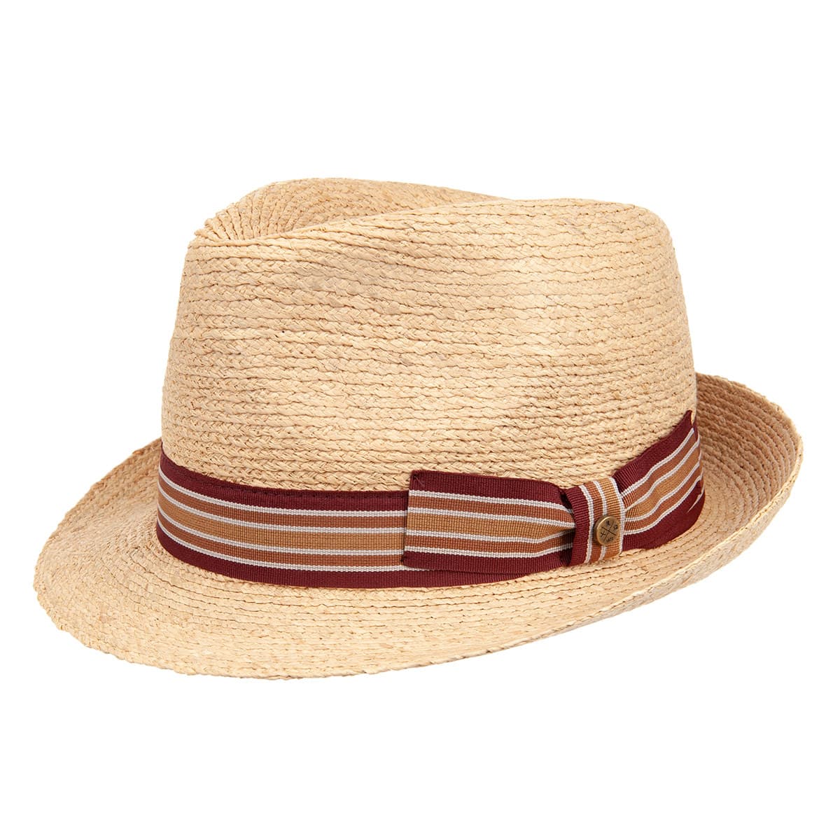 HUTTER Trilby Hat Premium Natural Straw Online Hatshop for hats caps headbands gloves and scarfs