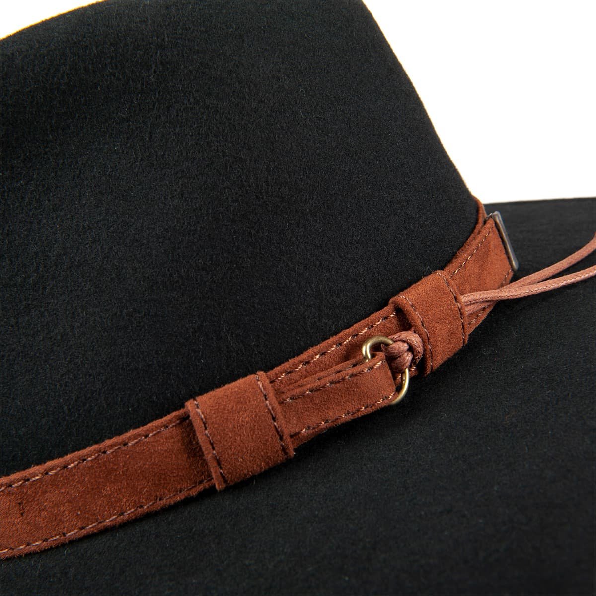 Cowboyhut Aus Filz - Western-Style Mit Verstellbarem Band