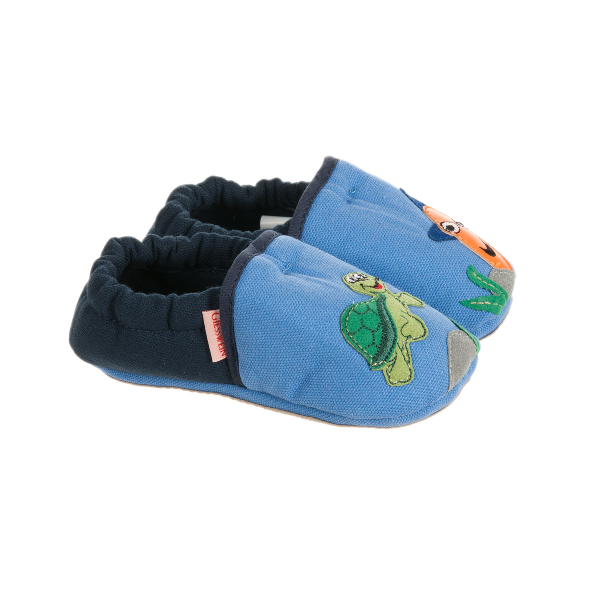 Baby Hauschuhe Bexbach mit rutschfester Sohle und Applikation
