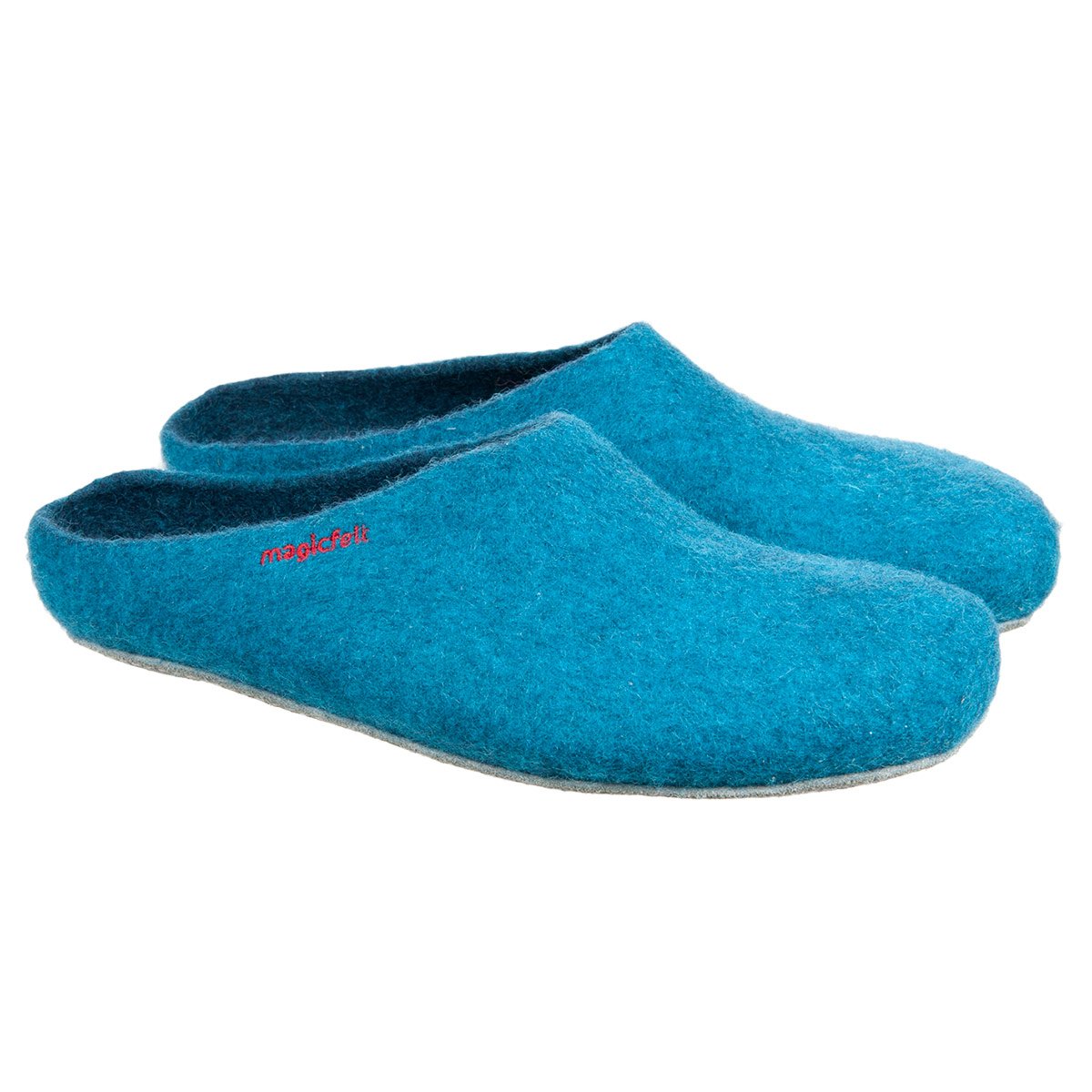 Bio Filzclogs Herren Damen Filzpantoffel Korkfußbett Filz Hausschuhe Pantoffeln