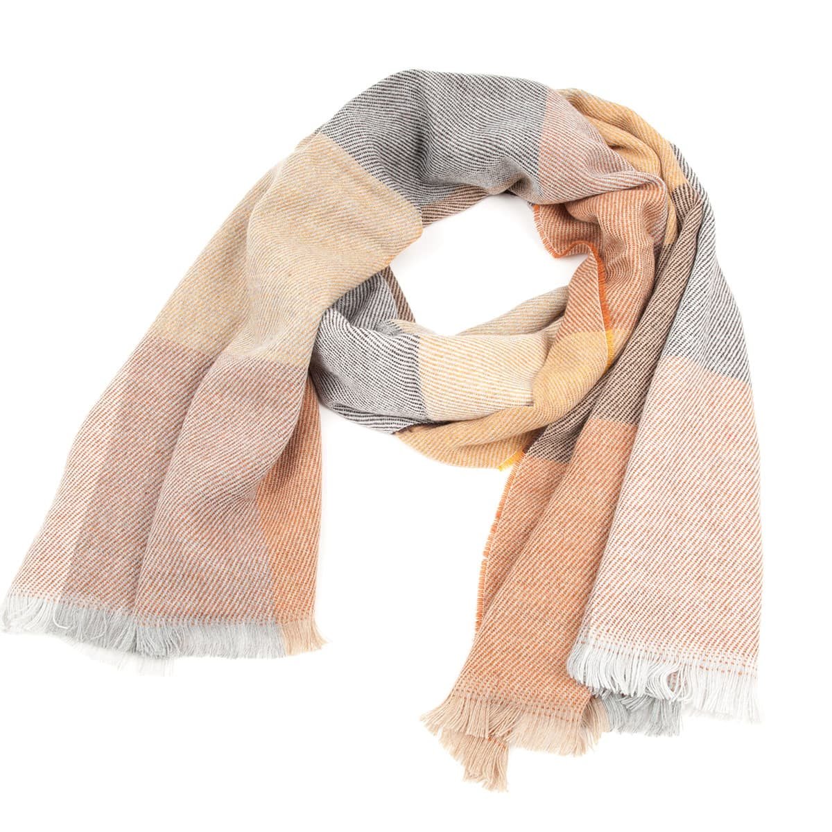 ladies tan scarf