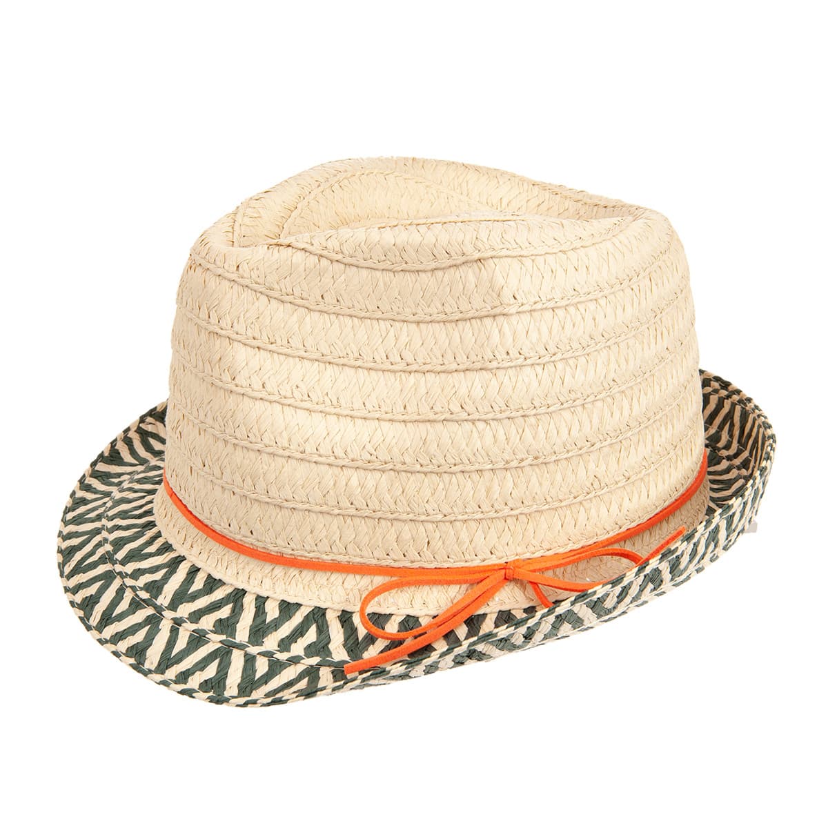 MAXIMO | Kids Straw Hat Trilby 