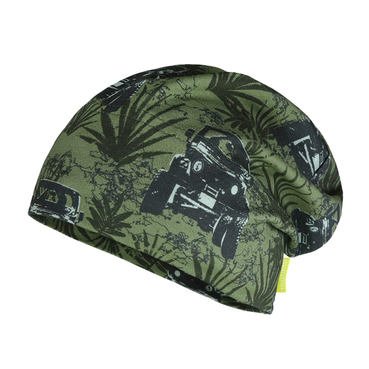 maximo Kids-Beanie Short, Bedruckter Jersey Cappellino
