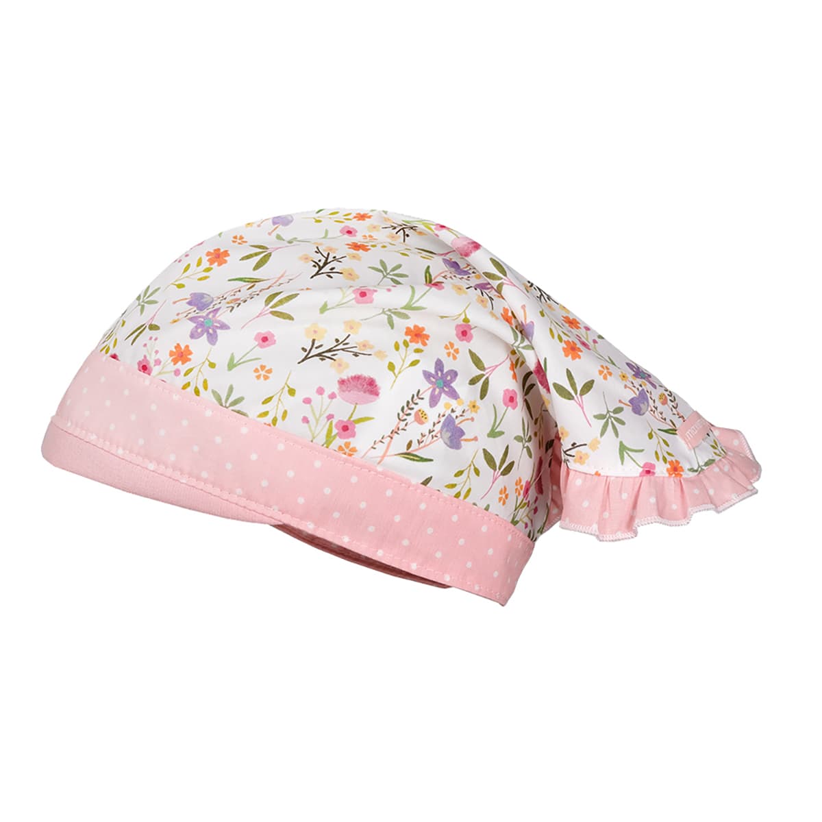 MAXIMO girls' flower headscarf cotton