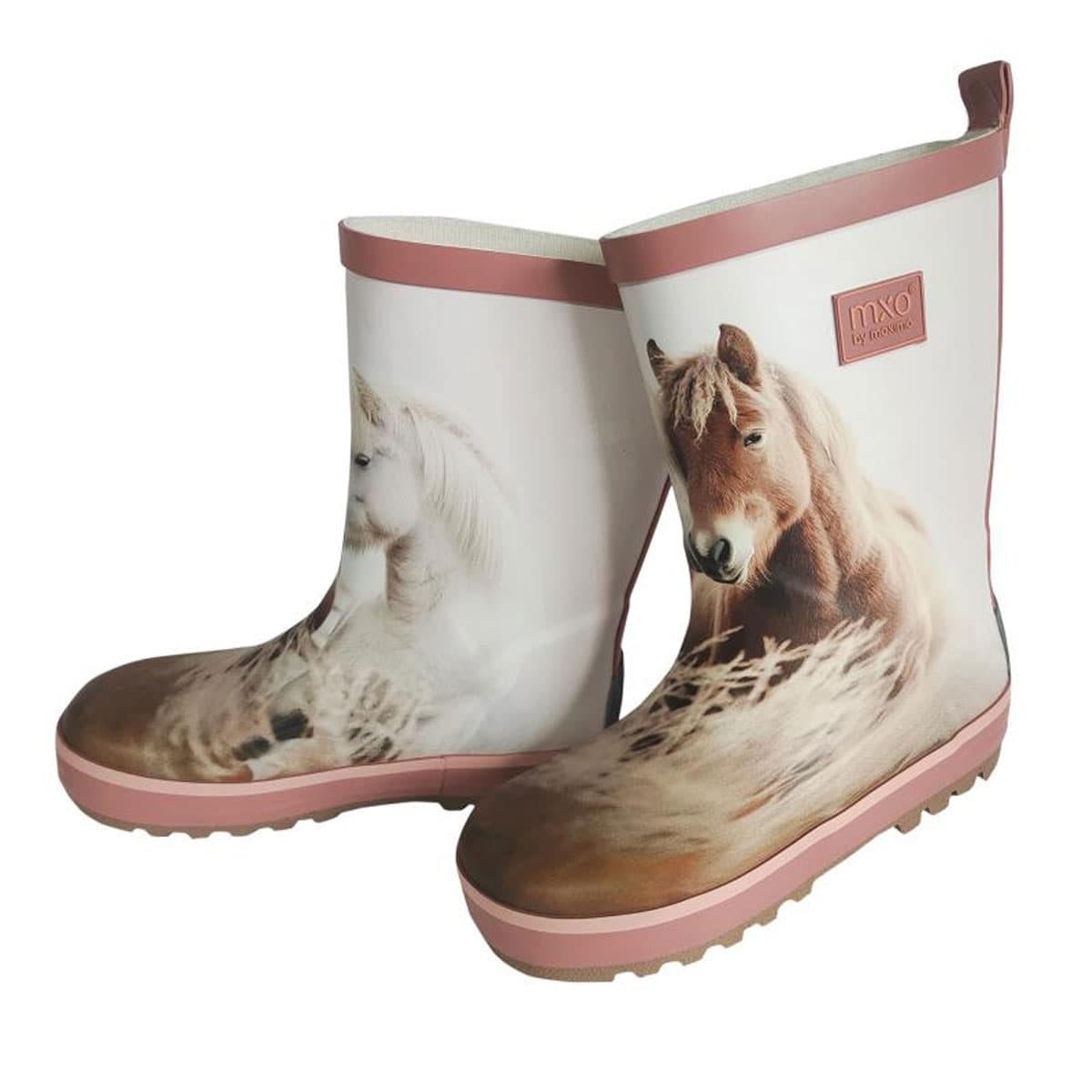 MAXIMO rubber boots for girls with horse motif