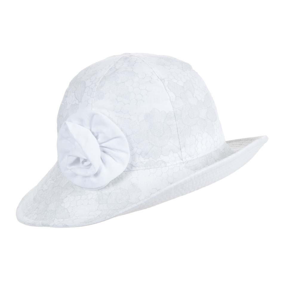 Michelle fabric summer hat in pure 