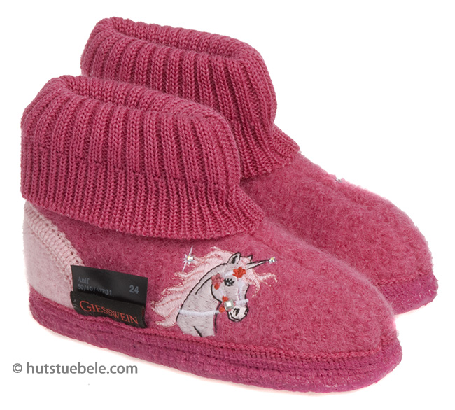 childrens wool slippers