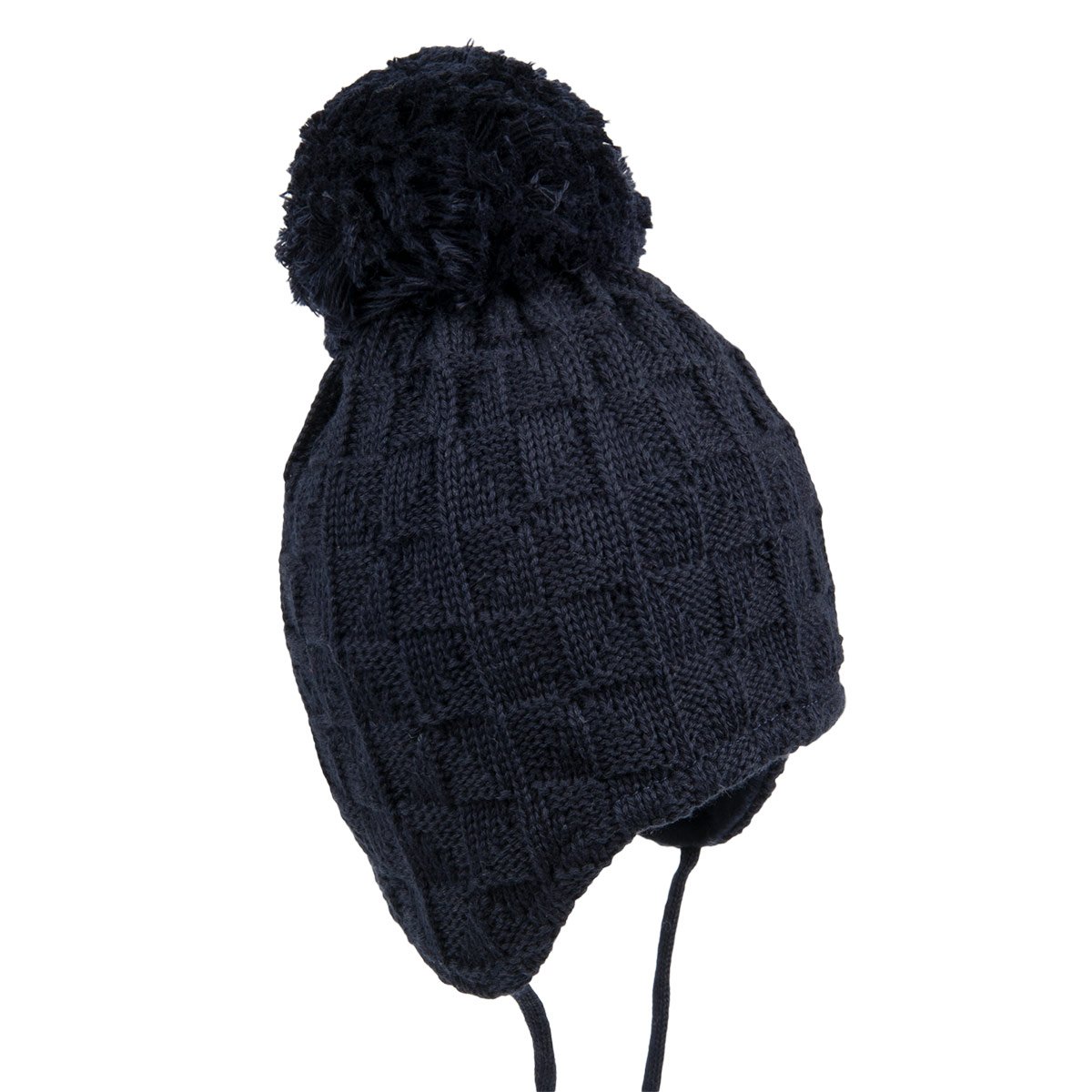 Warme Wintermütze Strickmütze Bommelmütze Damenmütze Kinder Baby Baumwolle 