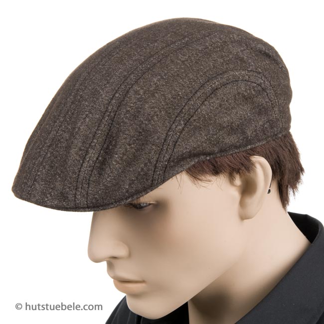 Flache Mütze für Herren Flatcap Madison by Stetson aus Baumwolle und ...